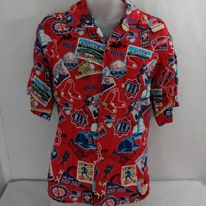 boston red sox hawaiian shirt